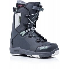 Details about   Northwave Freedom Snowboard Men's 9 Women's 10 Boots Black Blue Grey MP 270 