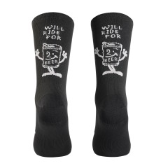 WILL RIDE FOR BEER SOCK -...